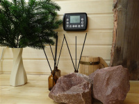 Управление сауной NEVOTON КОМФОРТПодключение к однофазной и трехфазной сети. Отложенный запуск электрокаменки, регулировка температуры и влажности, настройка работы по расписанию, управление светом.